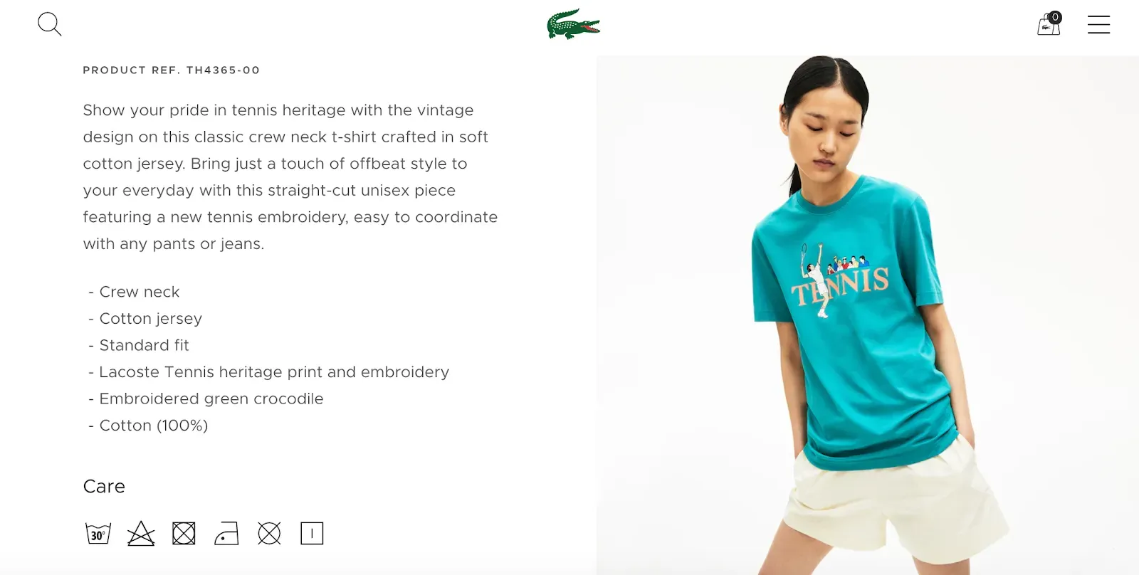 33 lacoste best product page