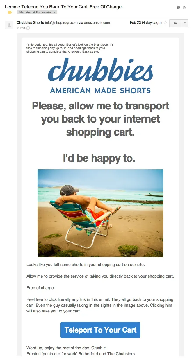 cart abandonment psychographic marketing 