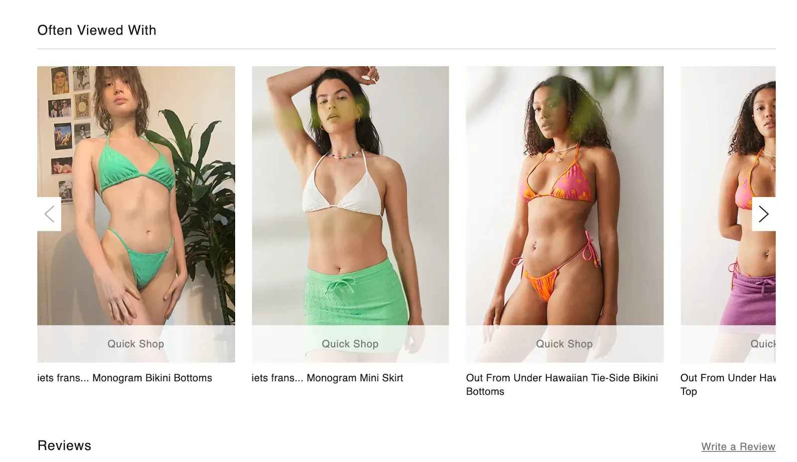 product discovery ecommerce recommendations