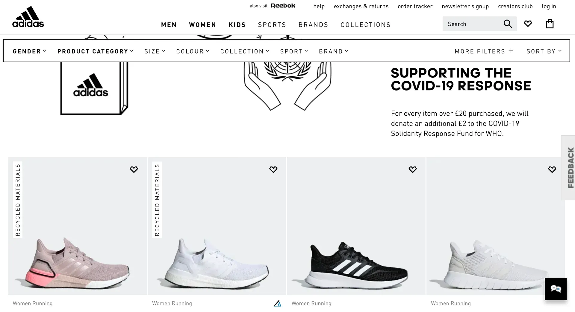 product attributes and benefits recycled product badge adidas