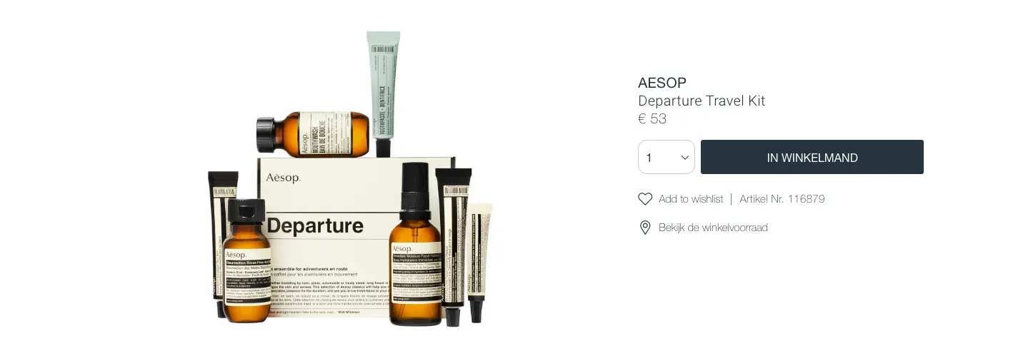 product bundling psychology aesop