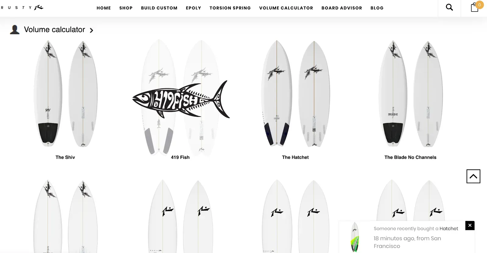 product listing page ecommerce