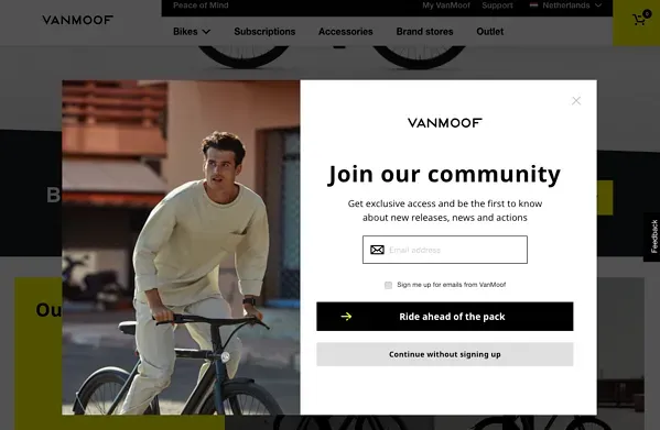 unity social proof marketing examples van moof
