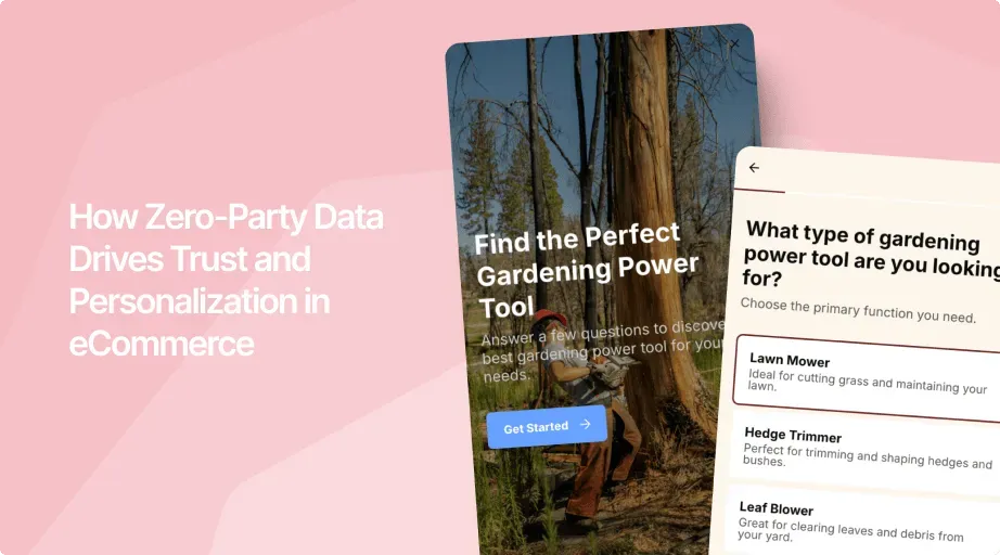 How Zero-Party Data Drives Trust and Personalization in ecommerce